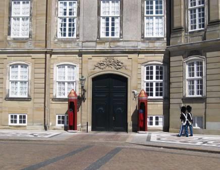 Changing of the Guard at Amalienborg Castle