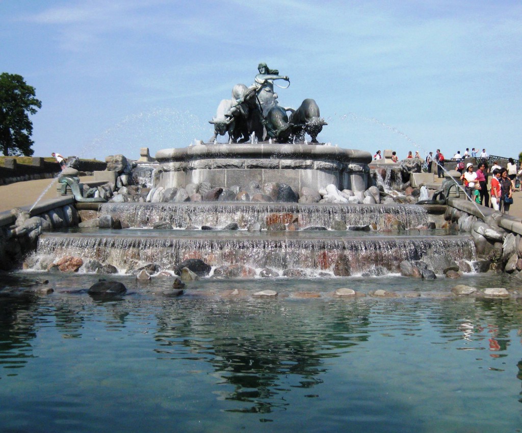 Gefion fountain