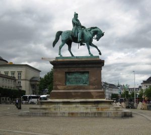  Statue at Christiansborg Palace Square